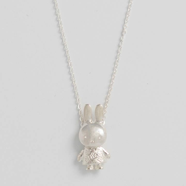 Miffy Flower Body Necklace (Sterling Silver) for wholesale by LICENSED TO CHARM