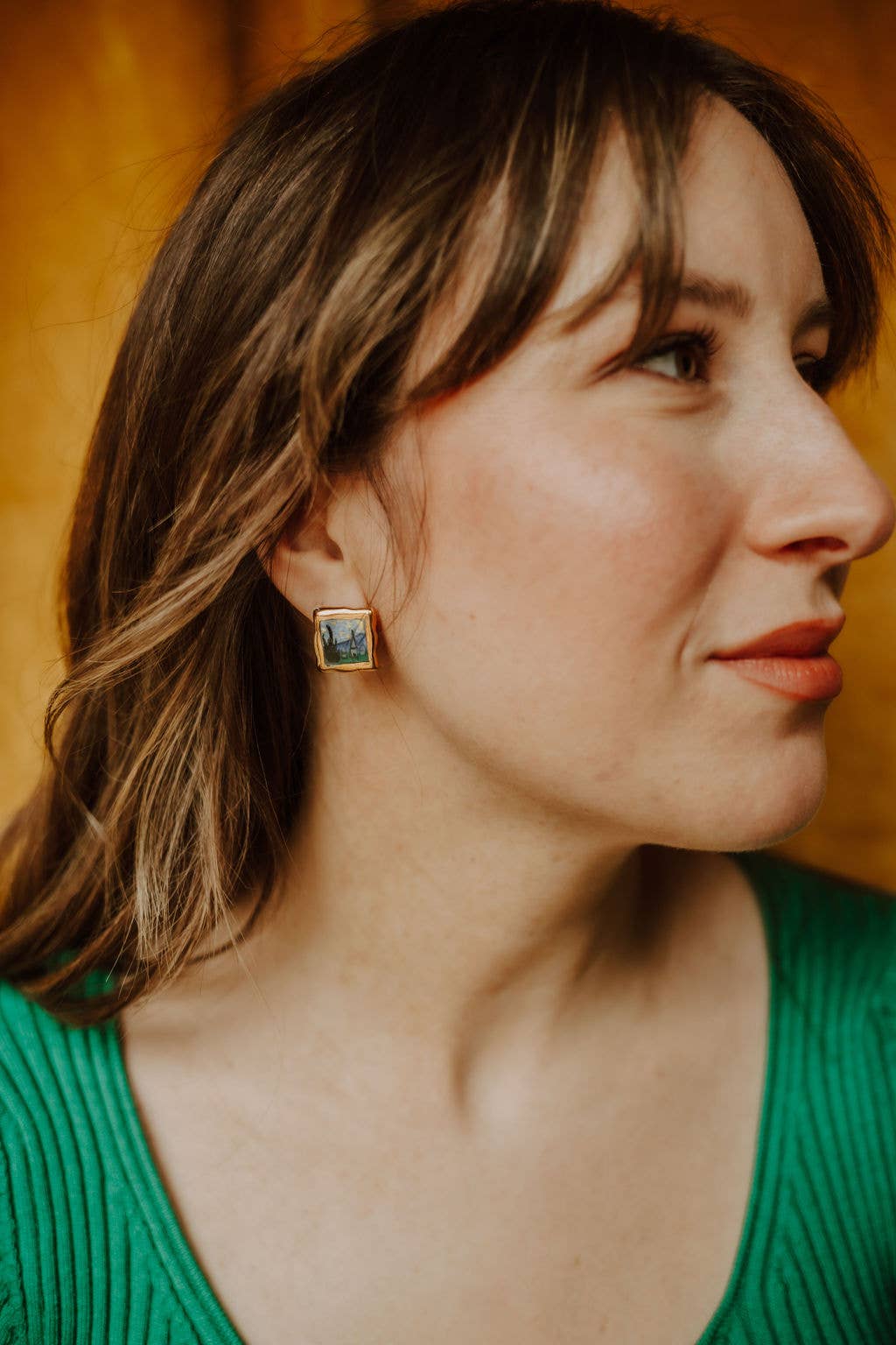 Crown & Heart – wholesale Stud/post earrings – Mini masterpiece studs18