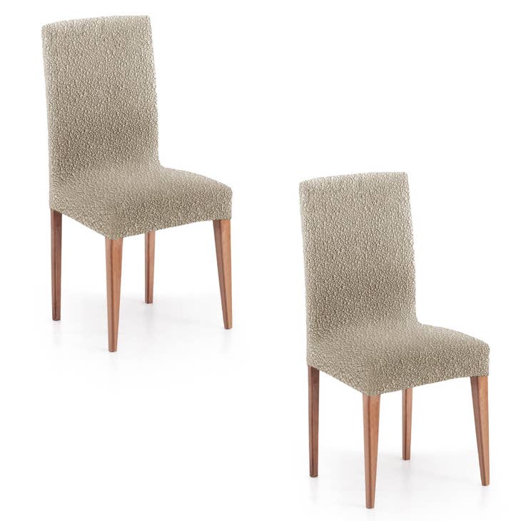 Fodera per sedia con schienale bielastico, confezione da 2 unità  all'ingrosso per il tuo negozio - Faire Italia