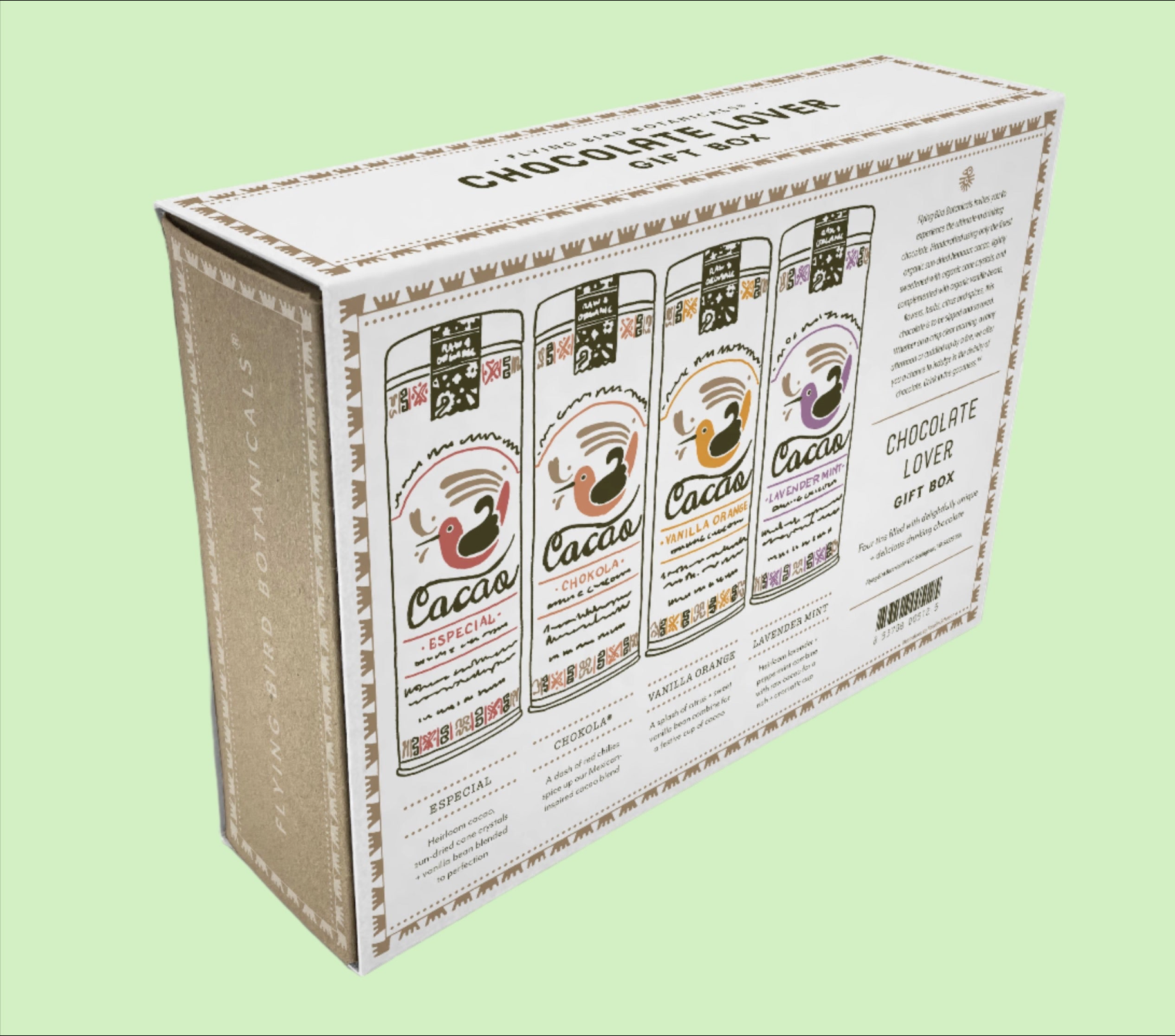 Flying Bird Botanicals - Wholesale Gift Box - Chocolate Lover’s Gift Box2