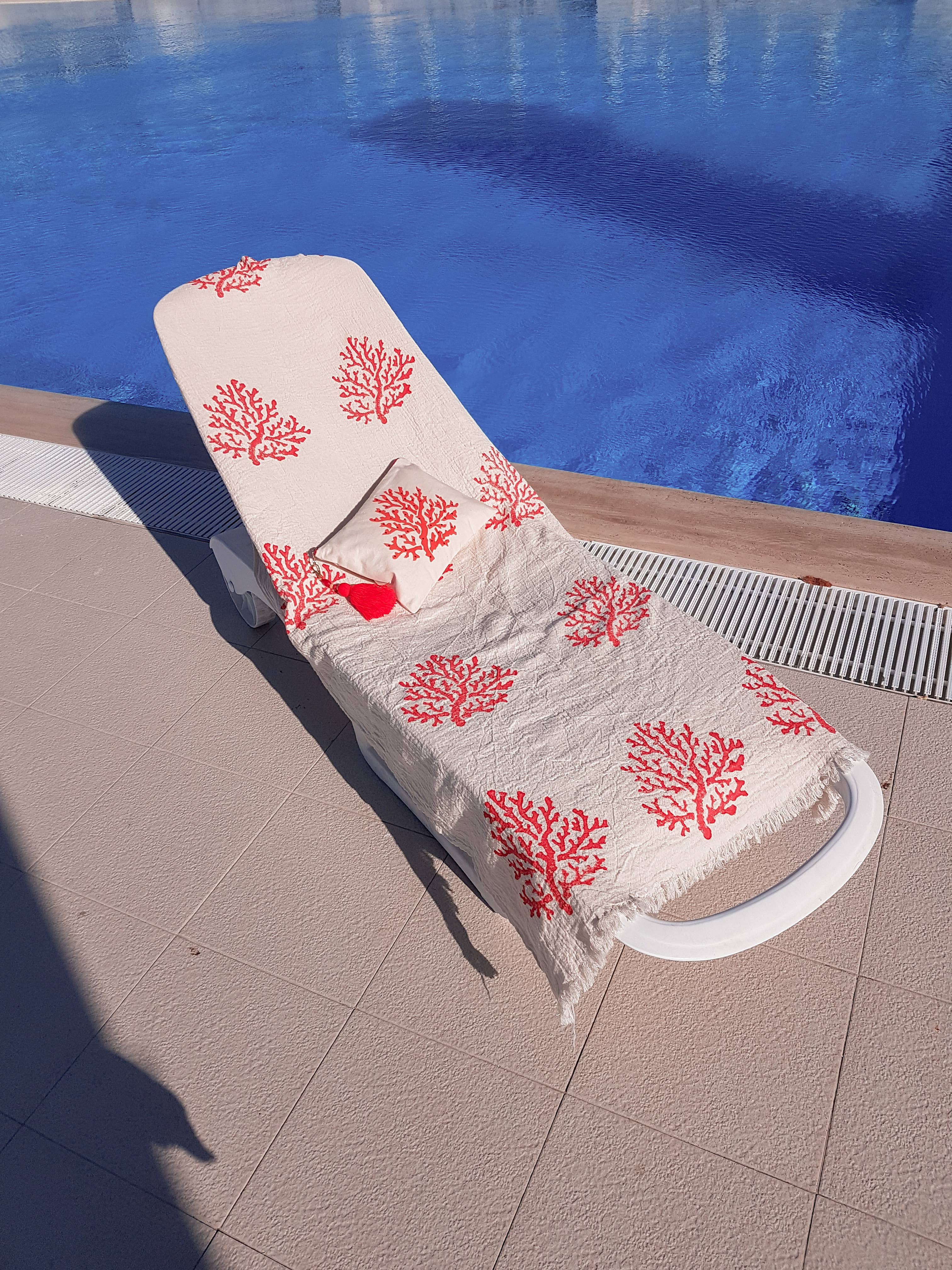 Moa - Wholesale Beach Towel - Coral Reef Turkish Beach Towel4