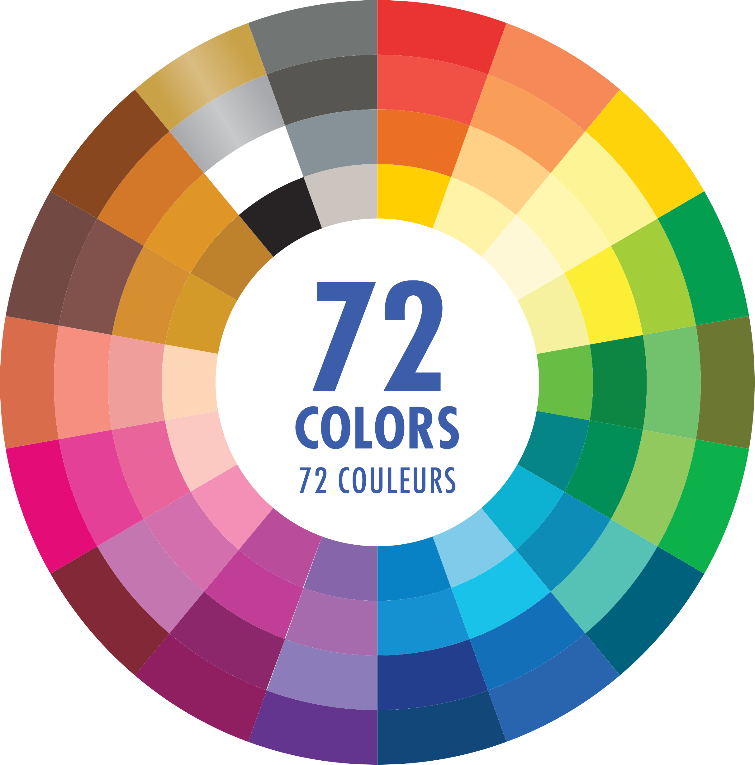 Peter Pauper Press - Wholesale Colored Pencil - Studio Series Colored Pencils (Set of 72)5