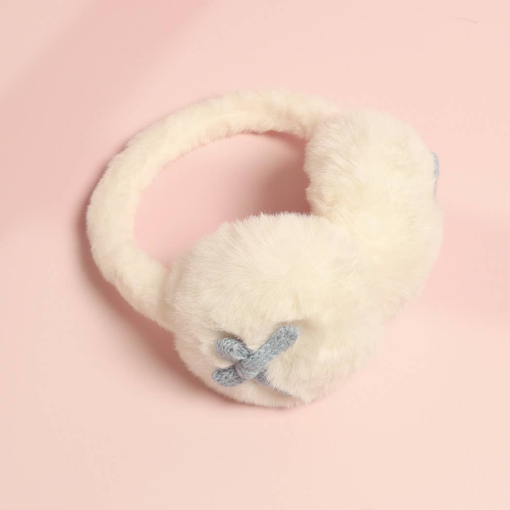 Fashion City - Wholesale Earwarmers/Ear Muffs - Women's - Bow Detailed Faux Fur Luxury Soft Earmuffs4