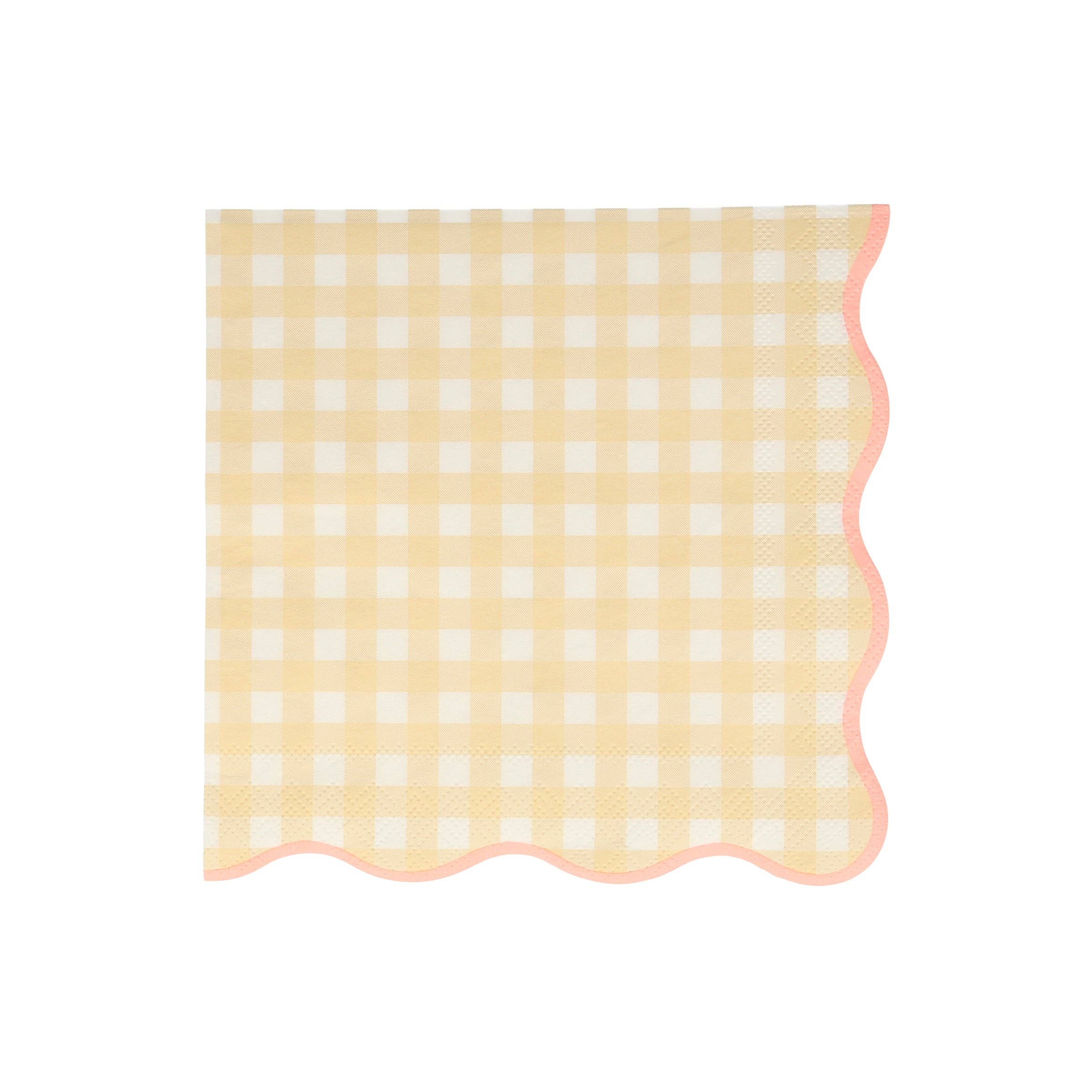 Meri Meri - Wholesale Disposable Napkin - Gingham Large Napkins3