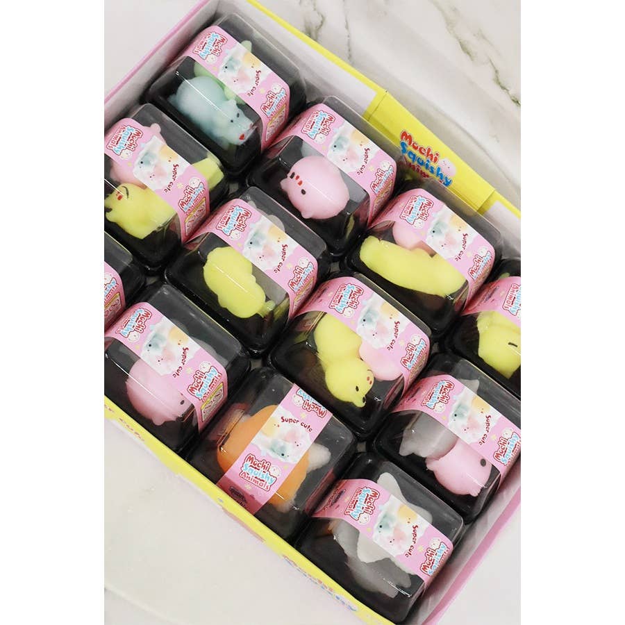MIX COLOR Mochi Squishy Animals Toy for wholesale on Faire3