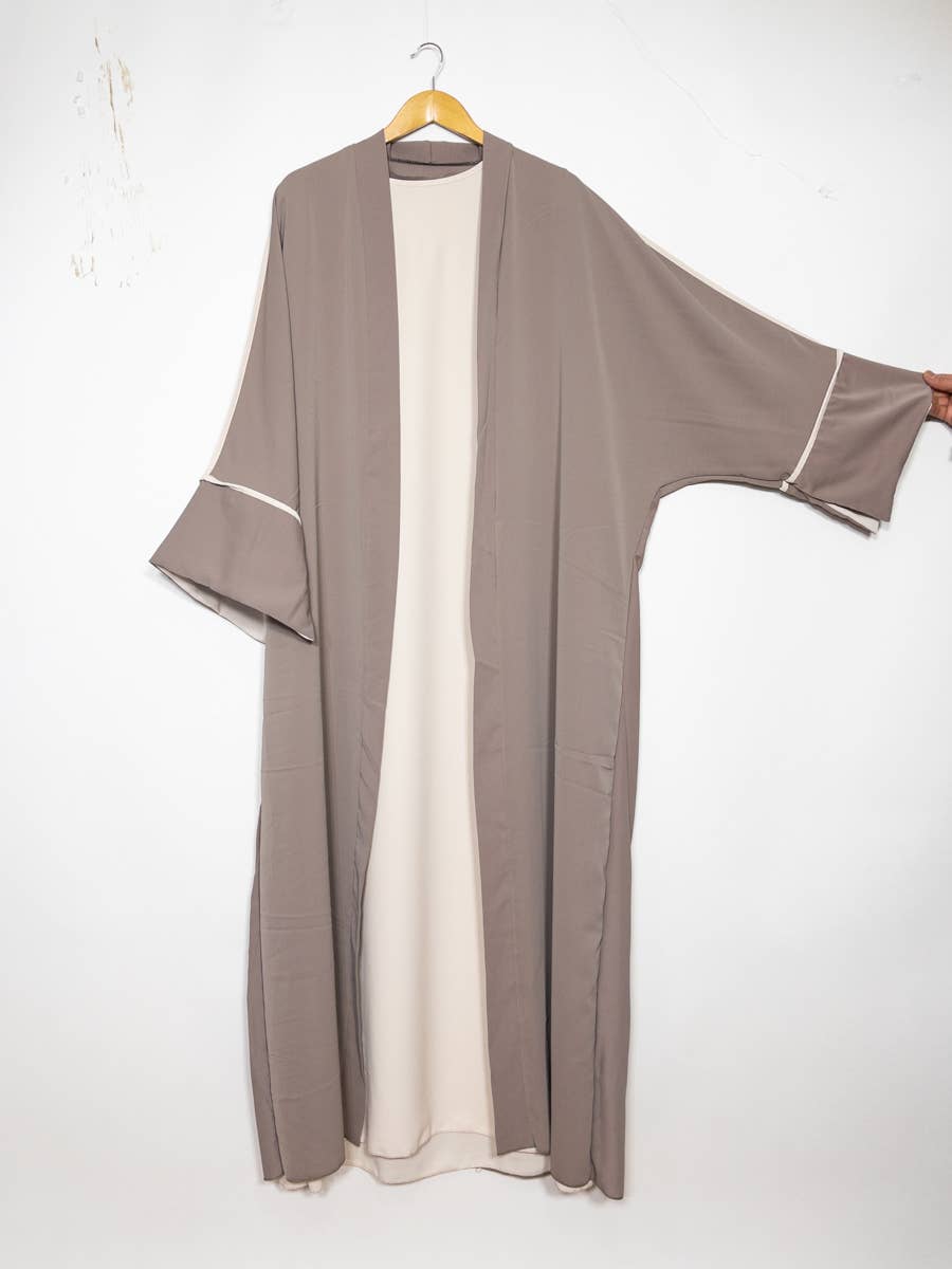 IDEAL OUTFIT - Vente Kimono – femme - kimono avec débardeur deux pièces en soie de Médine 2373pk14