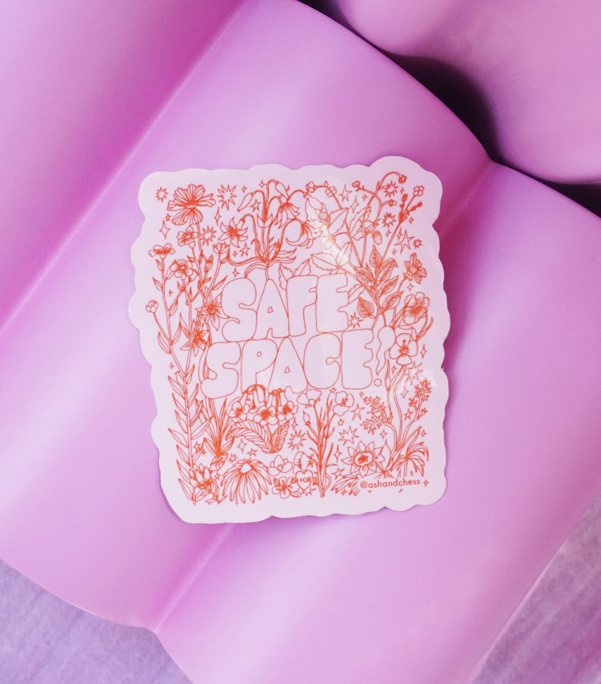 Ash + Chess - Wholesale Sticker - Sticker - Safe Space