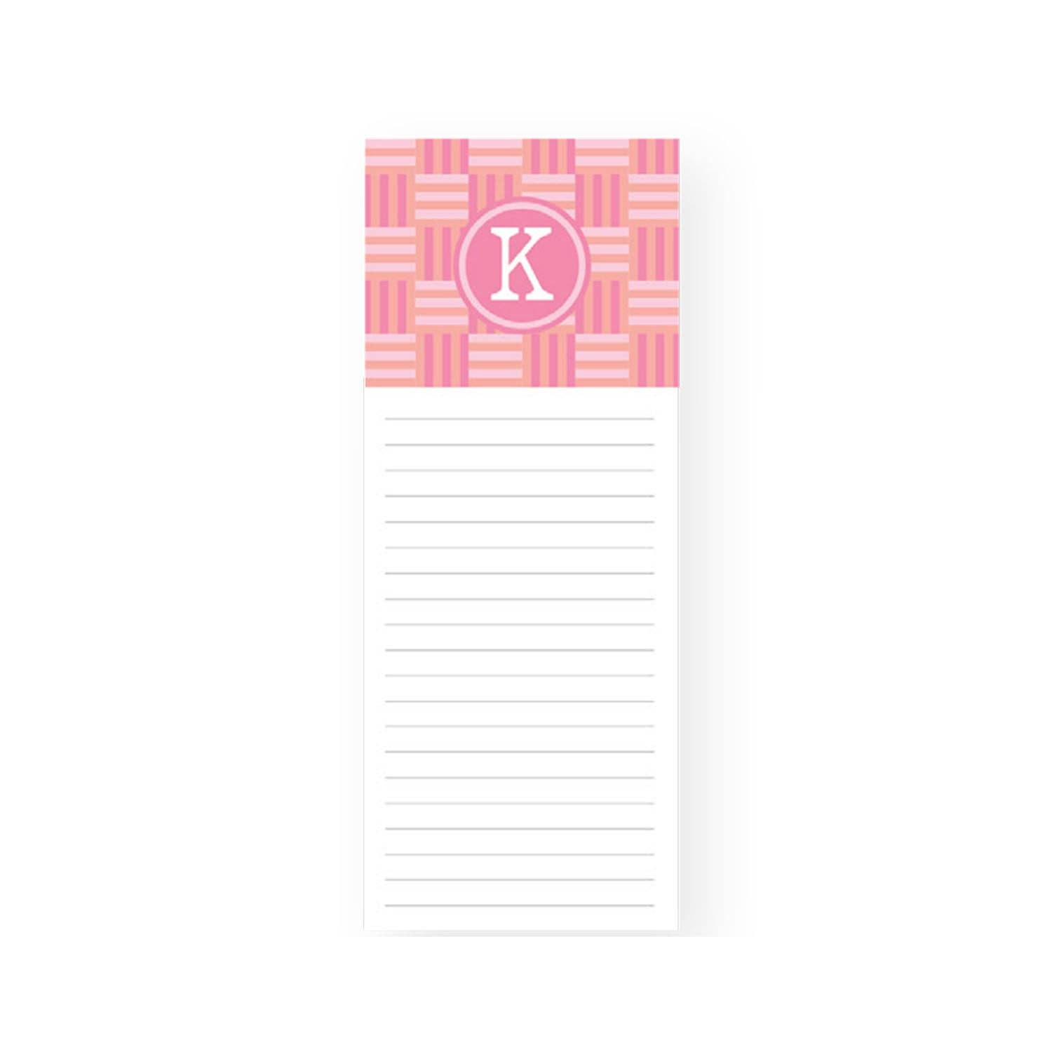 Mary Square – wholesale Notepad – Initial Magnetic Notepads4