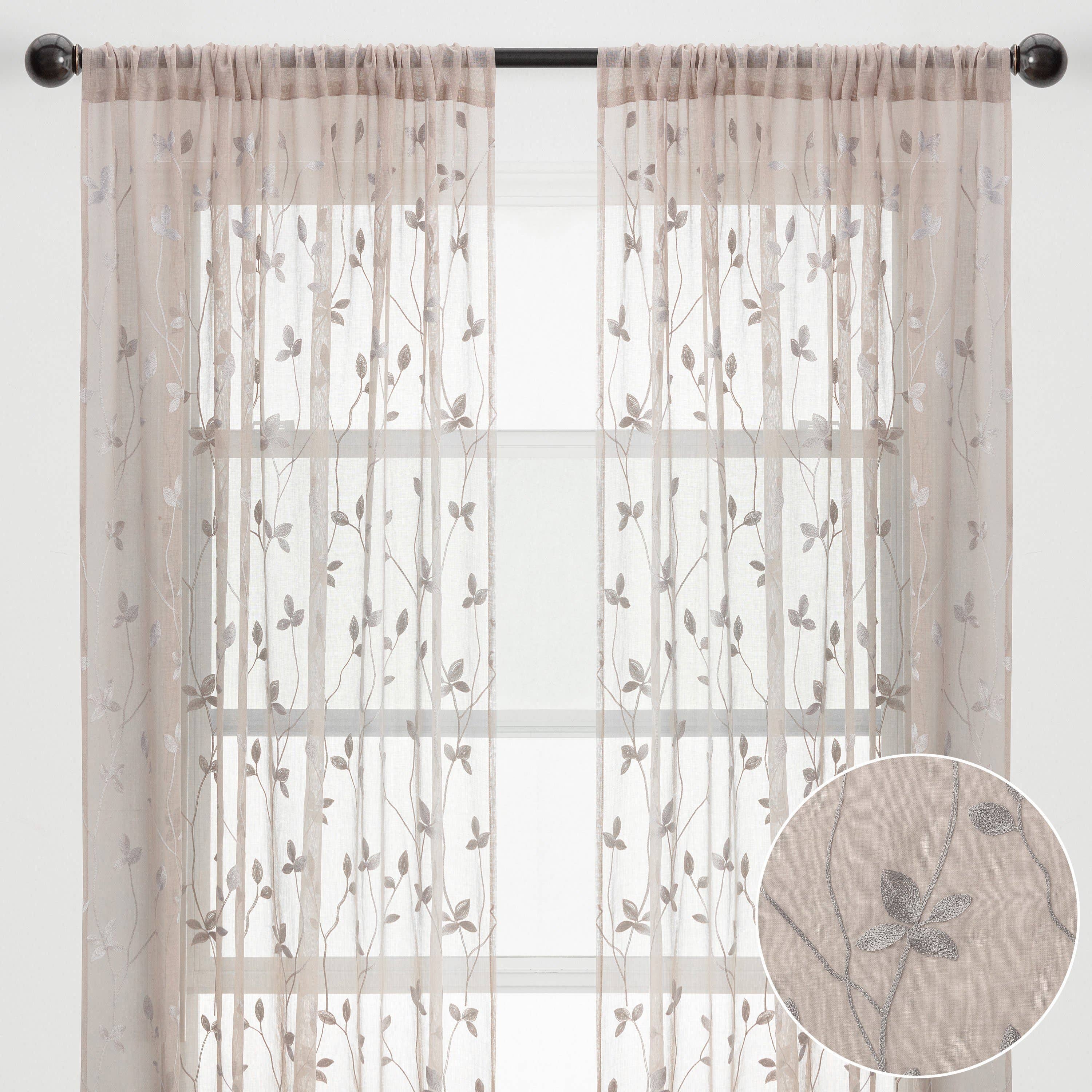 Chanasya - Wholesale Curtain - Sheer Vine Curtains21