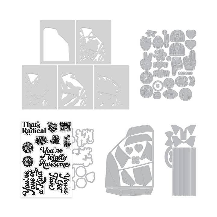 Pack Hero Arts « Friends With Flair » pour la vente par Hero Arts + Spellbinders Wholesale