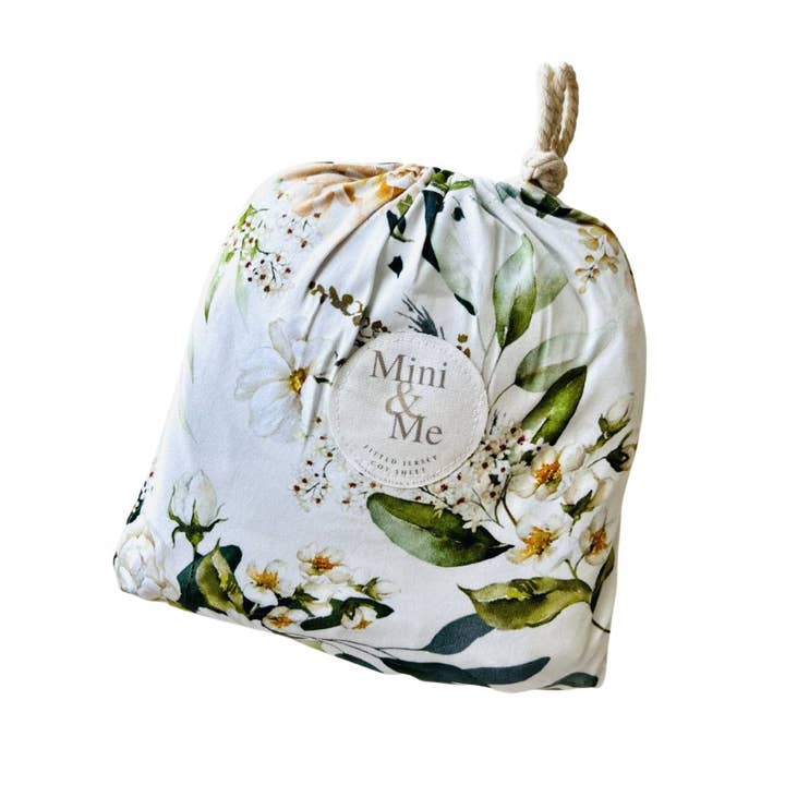 Mini & Me Drap de Lit Bébé Ivy - Liquidation pour la vente par Cuddle Bug & Co