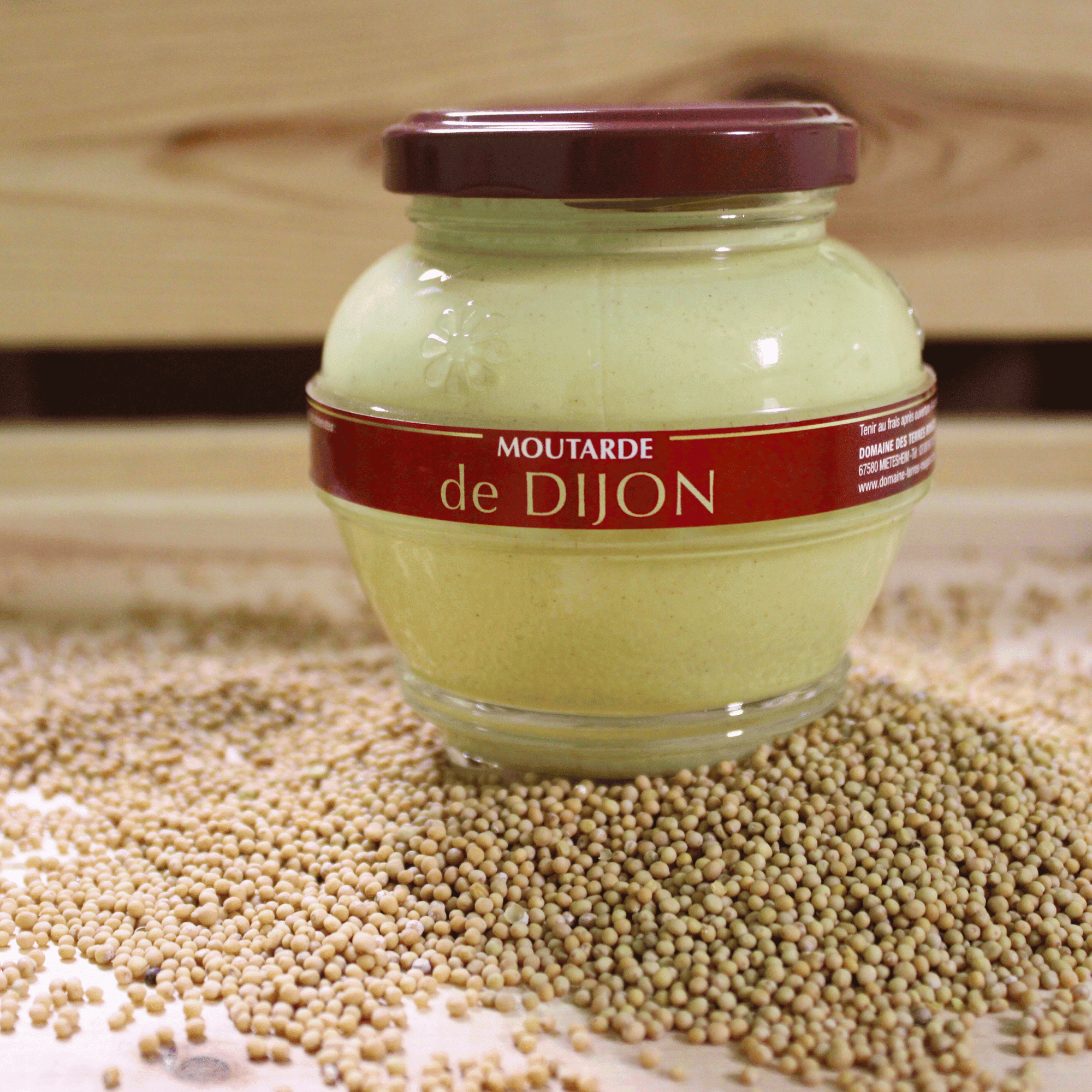 DOMAINE DES TERRES ROUGES - Wholesale Mustard - Dijon mustard 200 g2