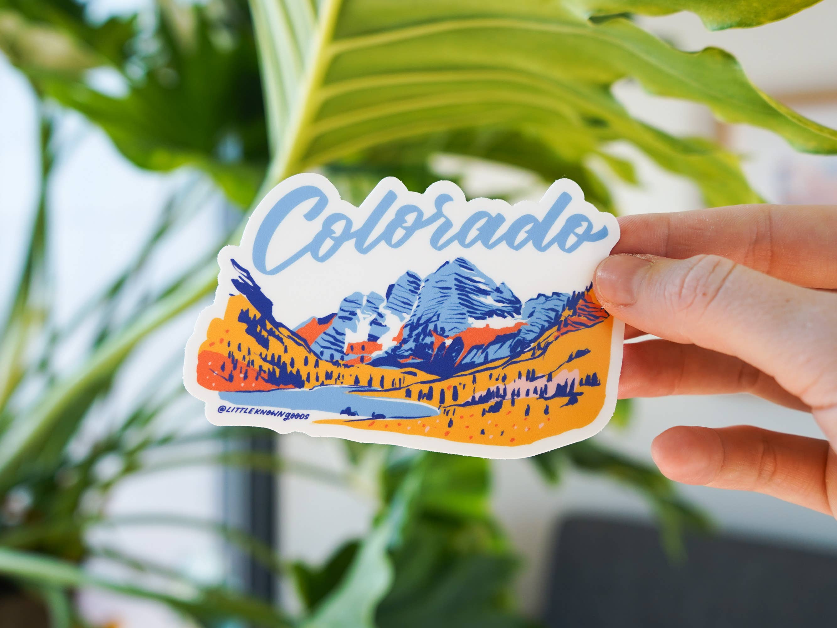 Little Known Goods - Wholesale Sticker - Colorado Maroon Bells Sticker6