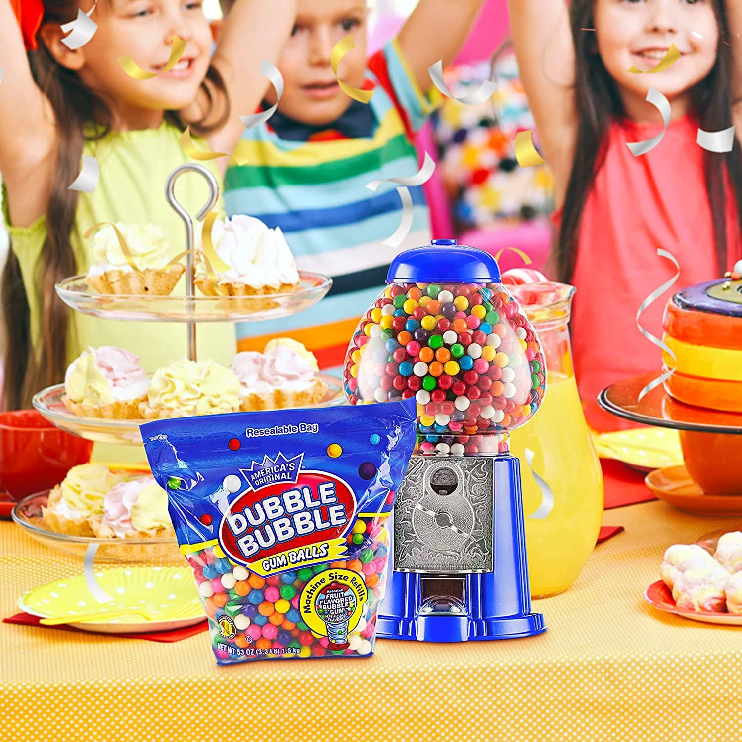 playO - Wholesale Chewing Gum - Gumballs Refill for Gumball Machine 5 Ounce Candies9