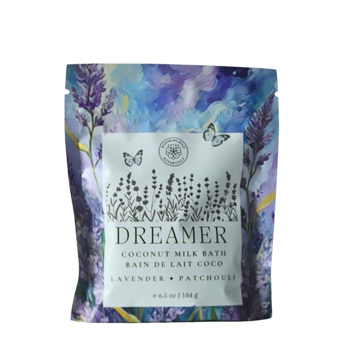 Blooming Wild Botanicals - Wholesale Bath Soak/Milk - Summer Nights Coconut Milk Bath Sath Sachet | Lavender 1