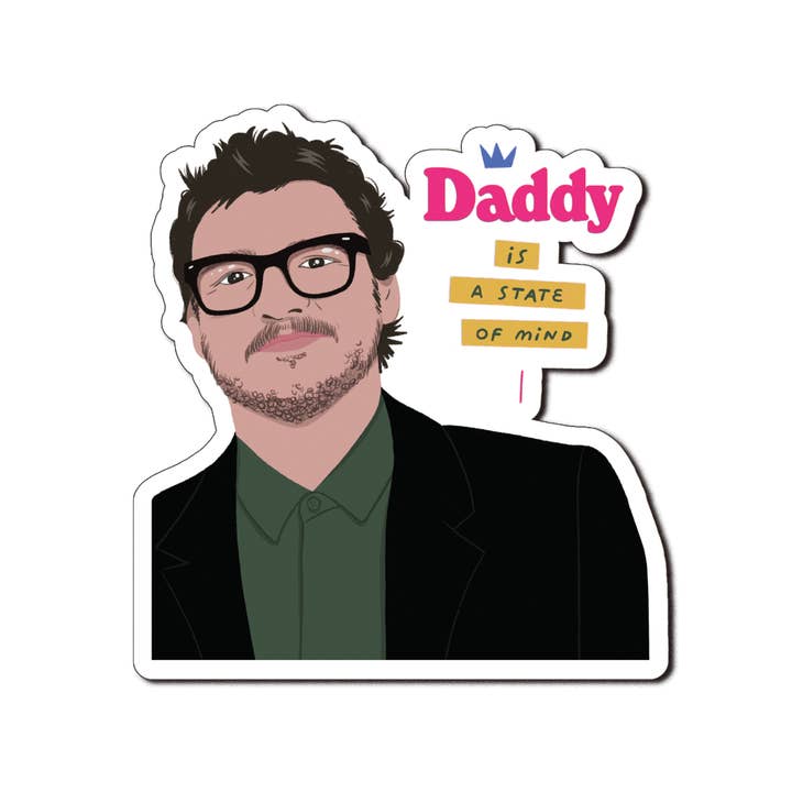 Daddy Pedro Pascal Fridge Magnet for wholesale by Five15 Creative