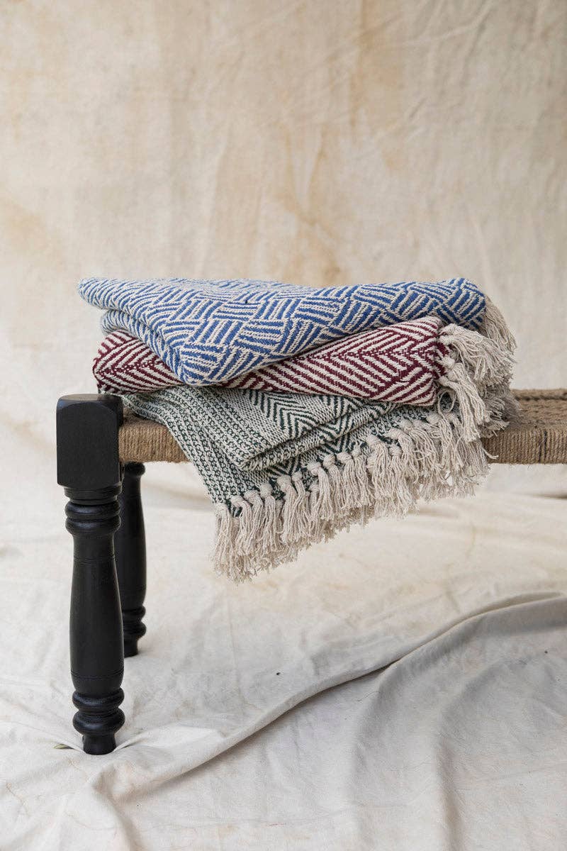 Kapda Casa – Engroshandel Sengetæppe – Manta Imperial | Rød | 130x150 cm3