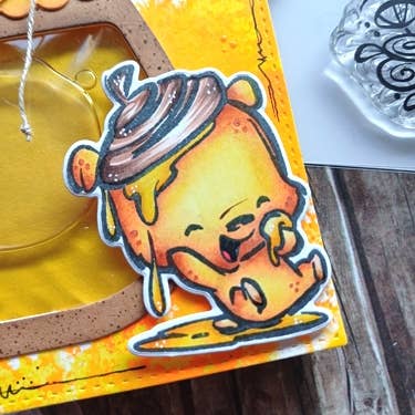 Impronte D'Autore - Vendita all'ingrosso Timbro in gomma/decorativo - Timbri in polimero trasparente Sweet Bear