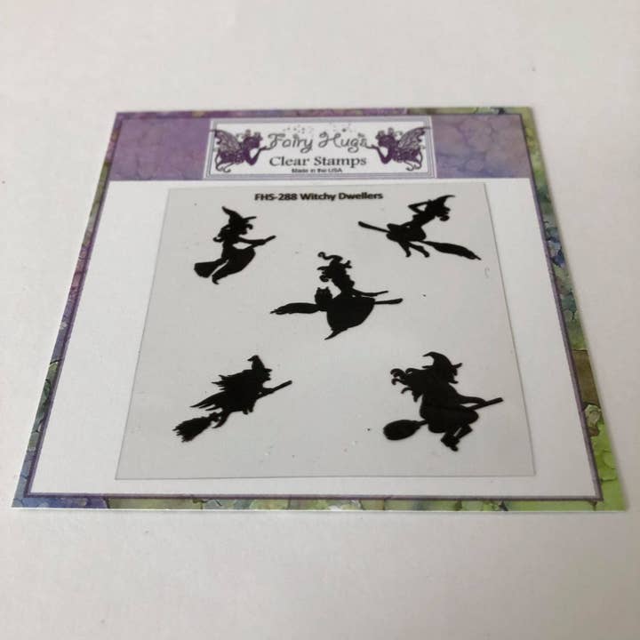 Timbres Fairy Hugs - Witchy Dwellers pour la vente par Fairy Hugs