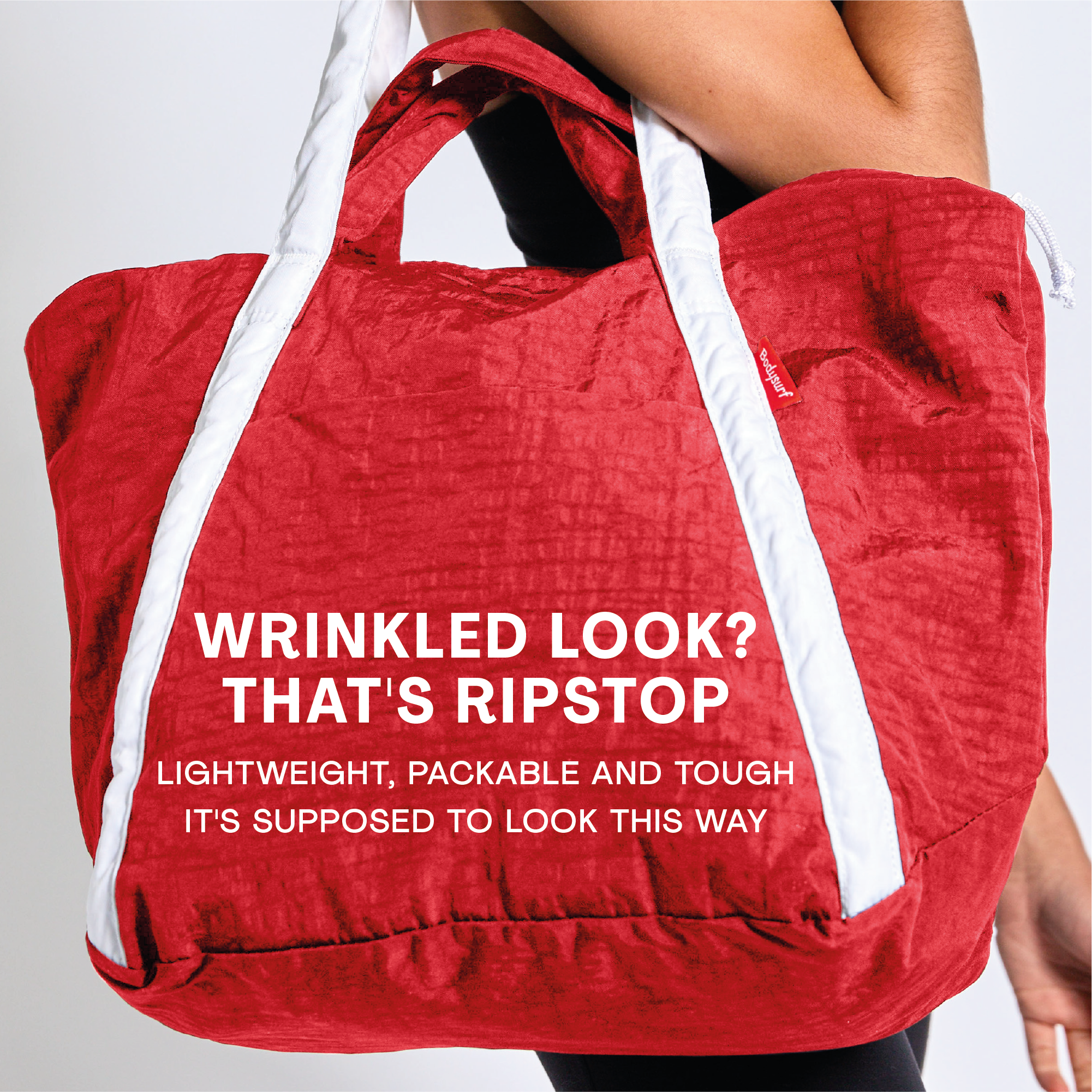 Bodysurf - Wholesale Strandtas - Middelgrote waterdichte strandtas van ripstop nylon41