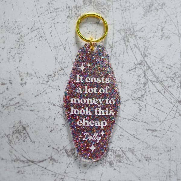 Rock And Rose Motel - Wholesale Keychain - Unisex - It Costs A Lot To Look This Cheap Motel Keychain0