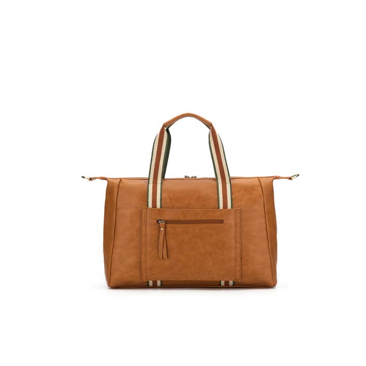 BLACK CAVIAR DESIGNS - Wholesale Weekender Bag - Women's - Tuscany Tan Travel / Work Bag