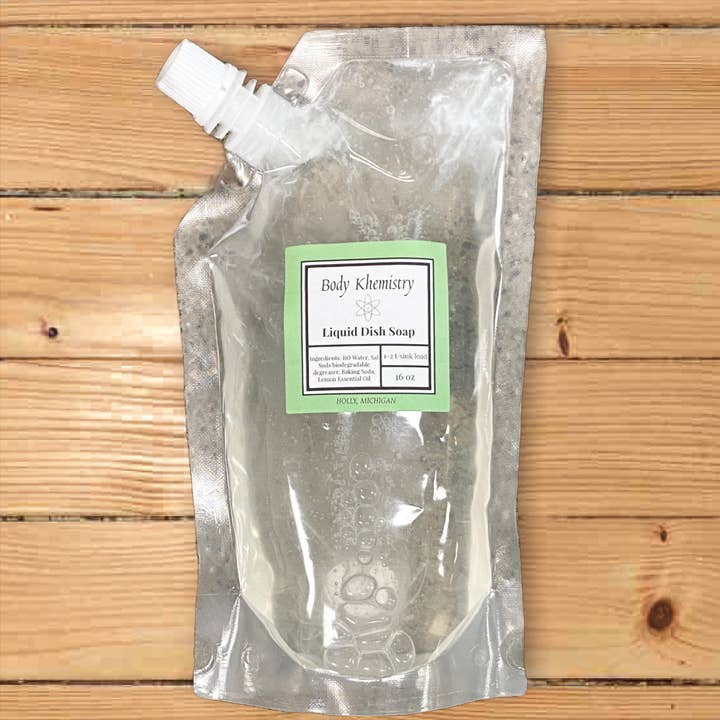 Liquid Dish Soap Concentrate for wholesale by Body Khemistry