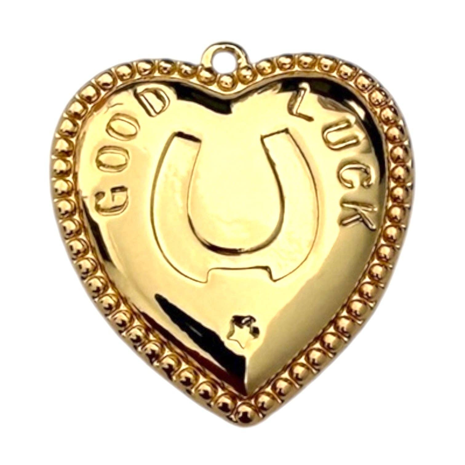 The Sage Vintage - Vendita all'ingrosso Ciondolo/pendente - Ciondolo Singolo - Cuore Portafortuna in Oro0