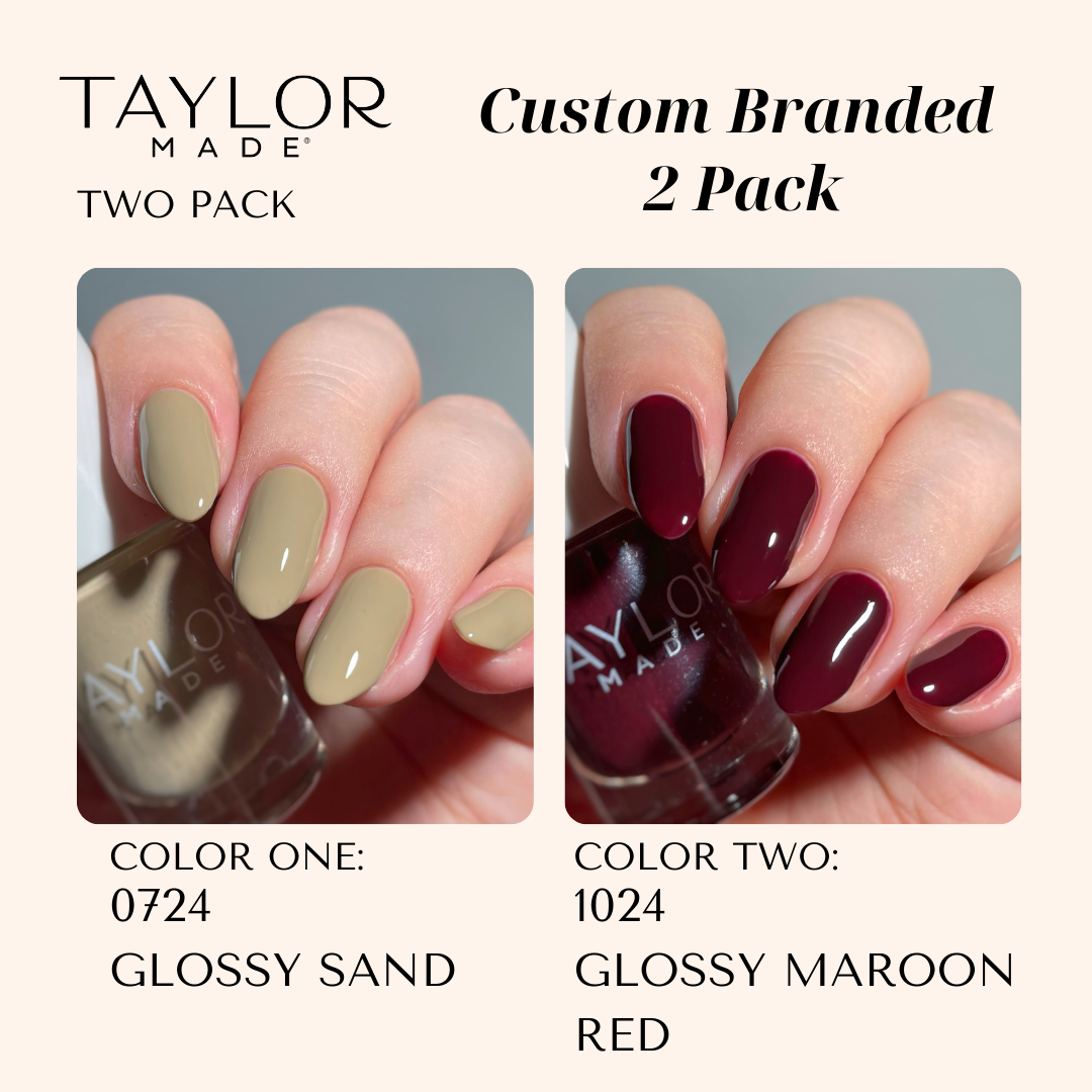 Taylor Made Polish – wholesale Nail polish – Custom Nail Polish: 2 Pack Long-wearing + Vegan + Non-toxic107