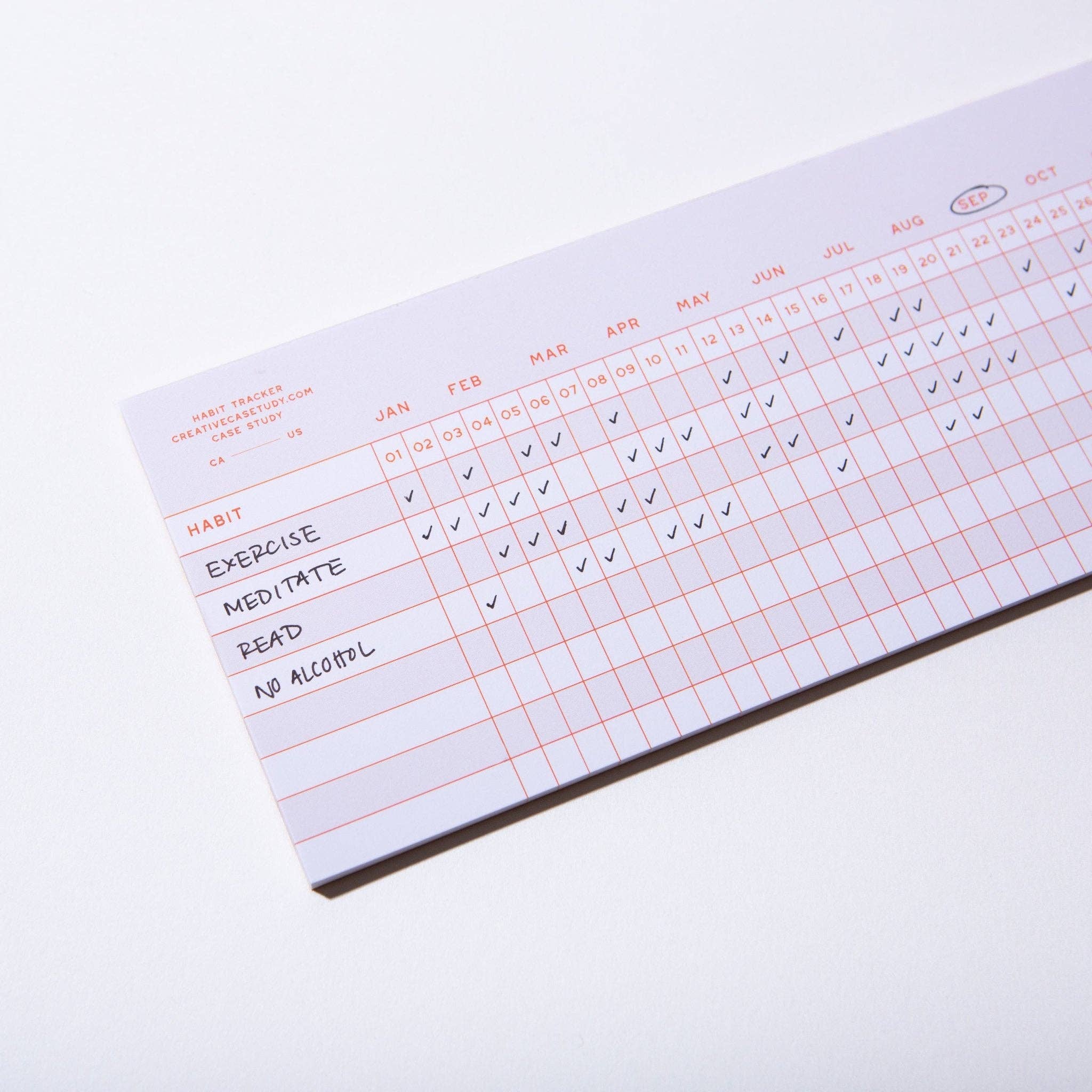 Case Study - Wholesale Notepad - Habit Tracker Notepad – Daily & Monthly Grid Habit Tracker2