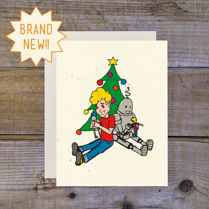 Cartão Robot Kid Toys por atacado de Troy Cloth & Paper