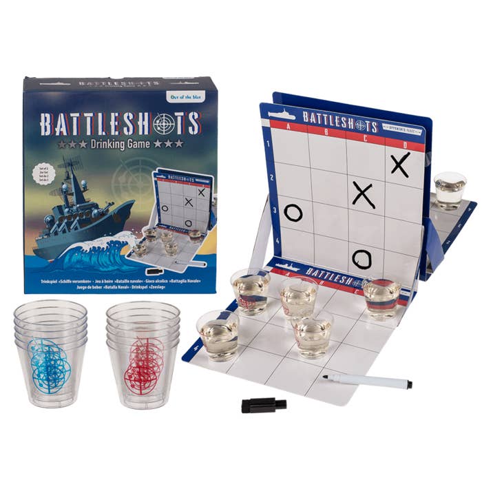 Drinking game, Battle Shots, for wholesale by Out of the blue KG