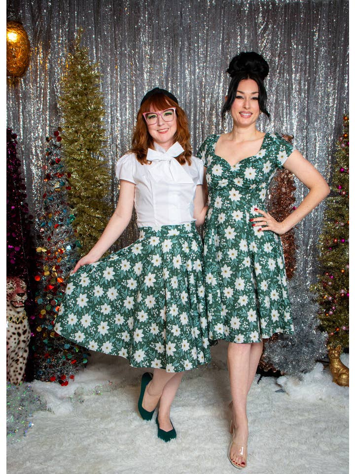 Heart of Haute – wholesale Klänning - Dam – Bianca Klänning - Vintergrön