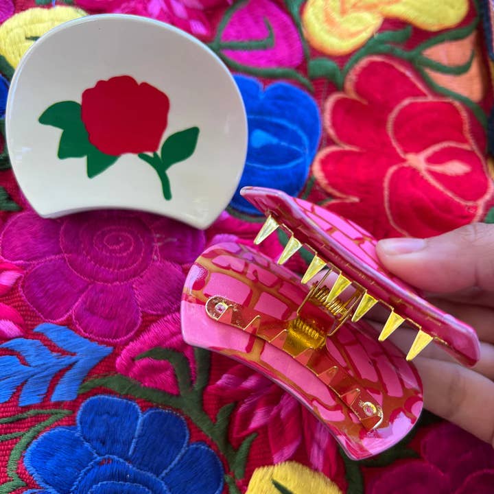 Cultura Campaign - Vendita all'ingrosso Fermaglio per capelli - Donna - Mazapán Claw Clip3