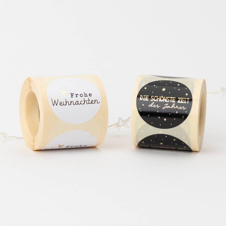 Sticker Vrolijk Kerstfeest / De mooiste tijd van het jaar voor wholesale door liebevoll verpackt