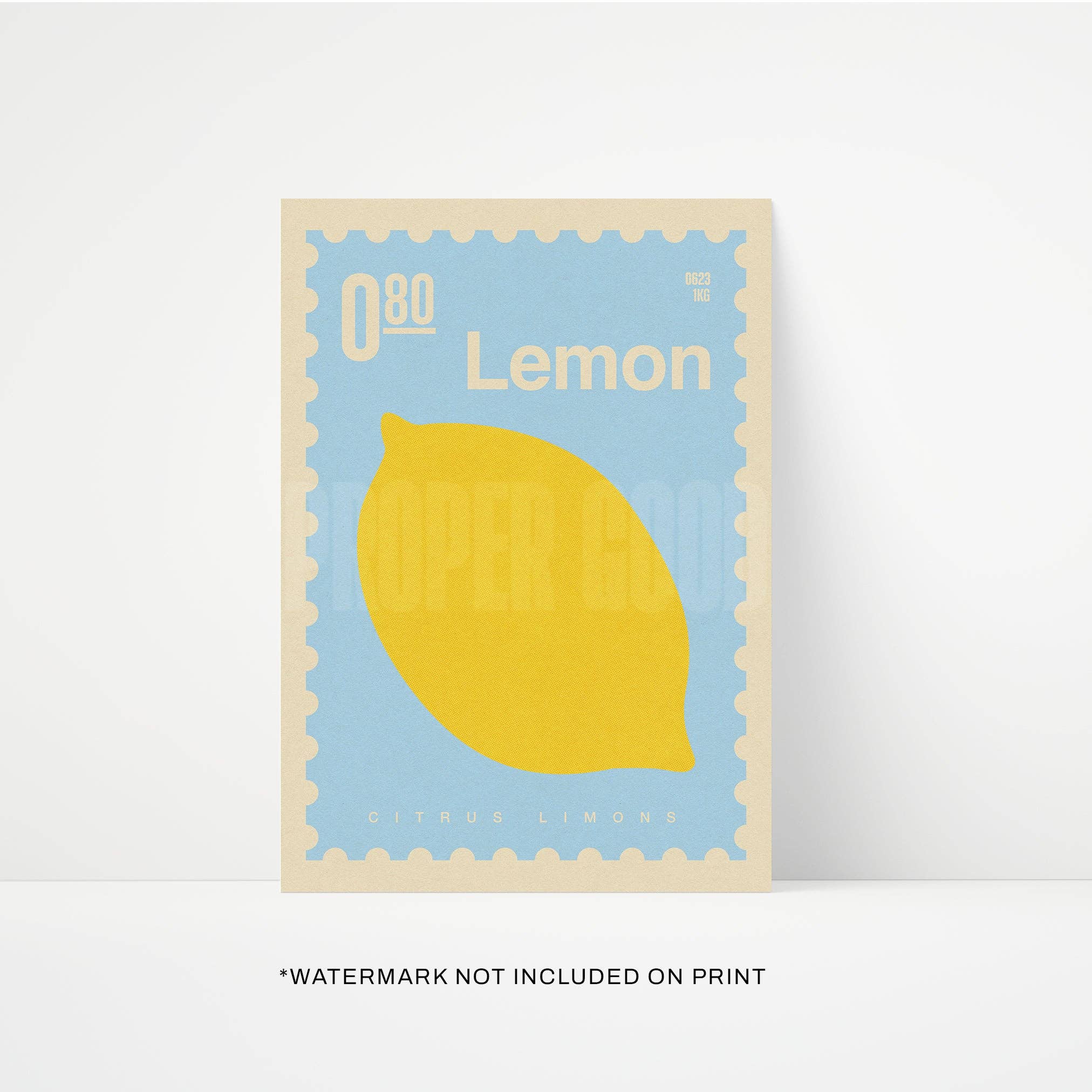 Proper Good - Vente Affiche d'art - Imprimé Citron