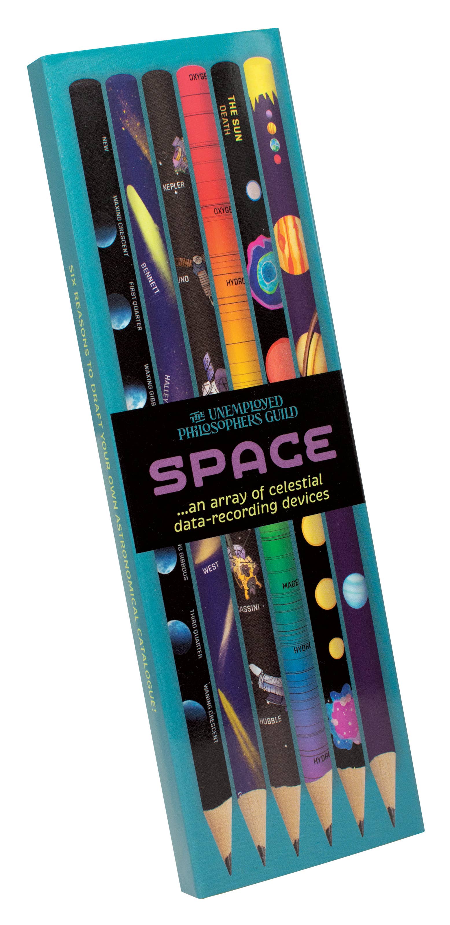 Unemployed Philosophers Guild - Wholesale Pencil - Space Pencil Set1