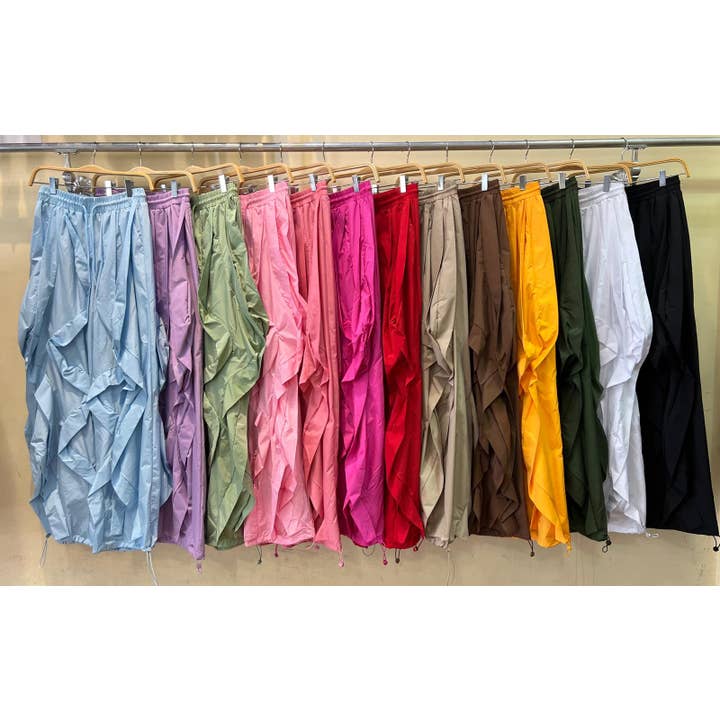 DORCAS – Großhandel Hose – Damen – Rüschendetail-Hose mit Kordelzug10