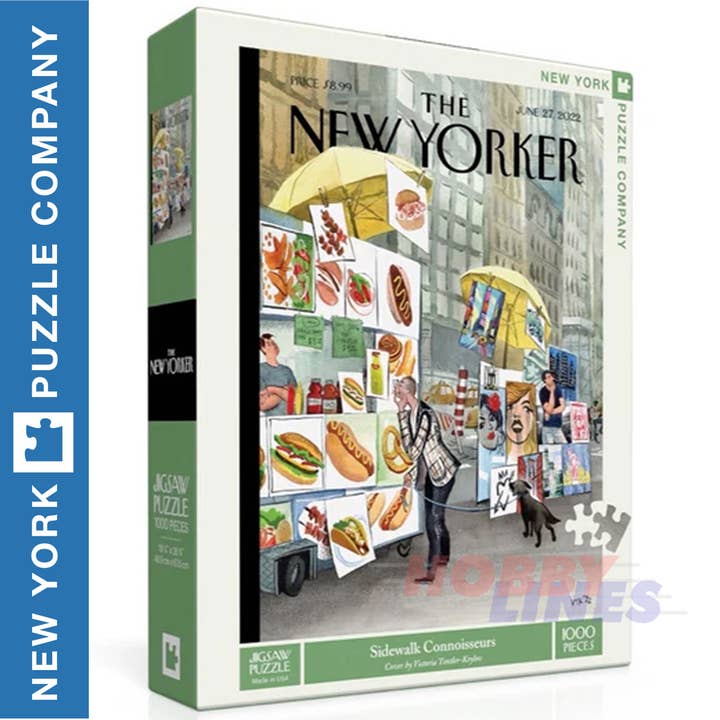 Sidewalk Connoisseurs 1000 pc Puzzle | NPZNY2375 for wholesale by Hobby-lines