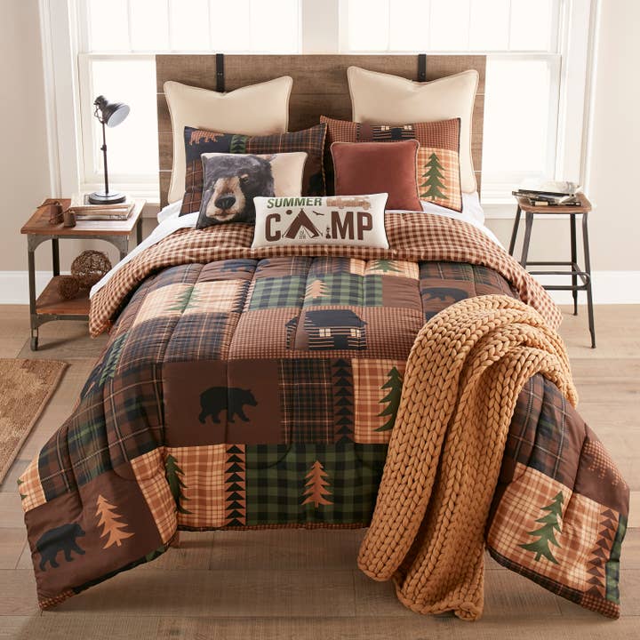 Collection de couettes Brown Bear Cabin pour la vente par Donna Sharp