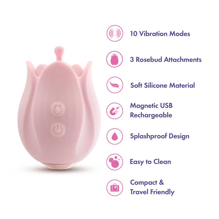 Blush - Wholesale Sex Toy - Play With Me - Romantic Rose - Pink8