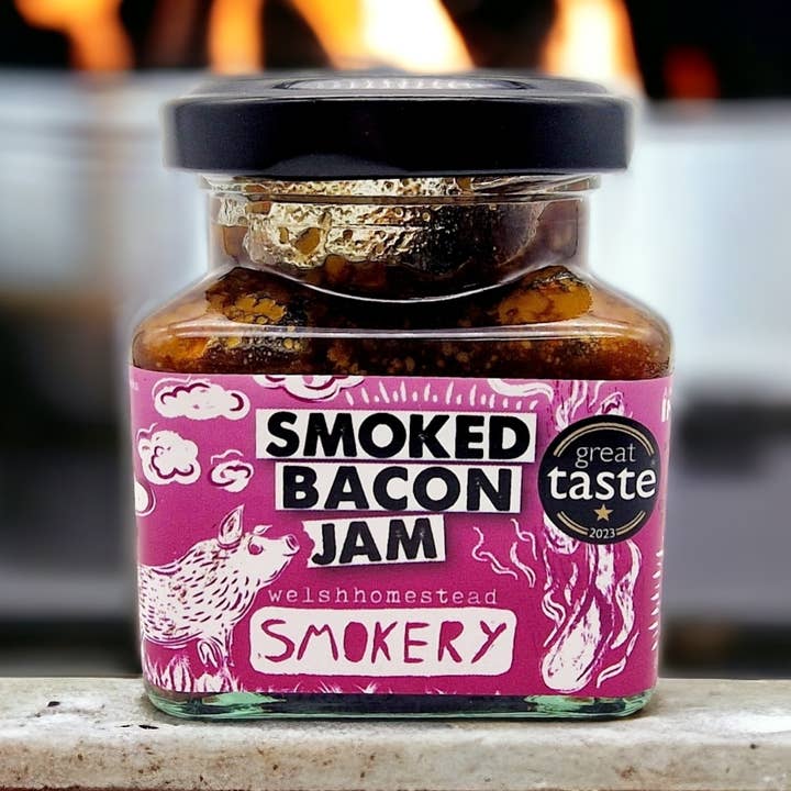 Smoked Bacon Jam for wholesale by Welshhomestead Smokery