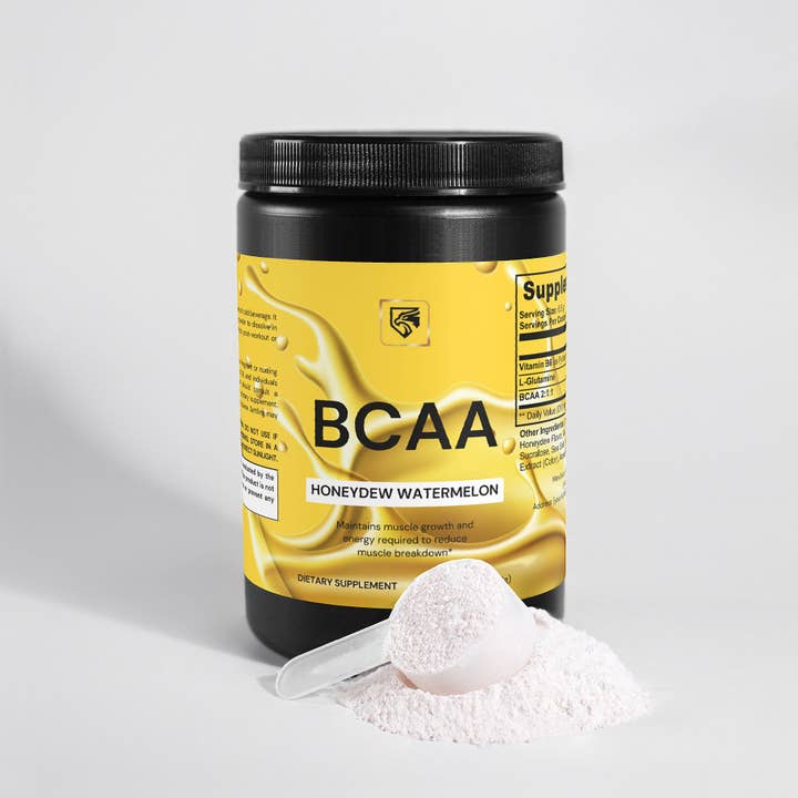 theLifeSupps.com – wholesale Protein-/superfoodpulver – BCAA pulver efter träning - honungsdagg/vattenmelonsmak, 0,64 lb