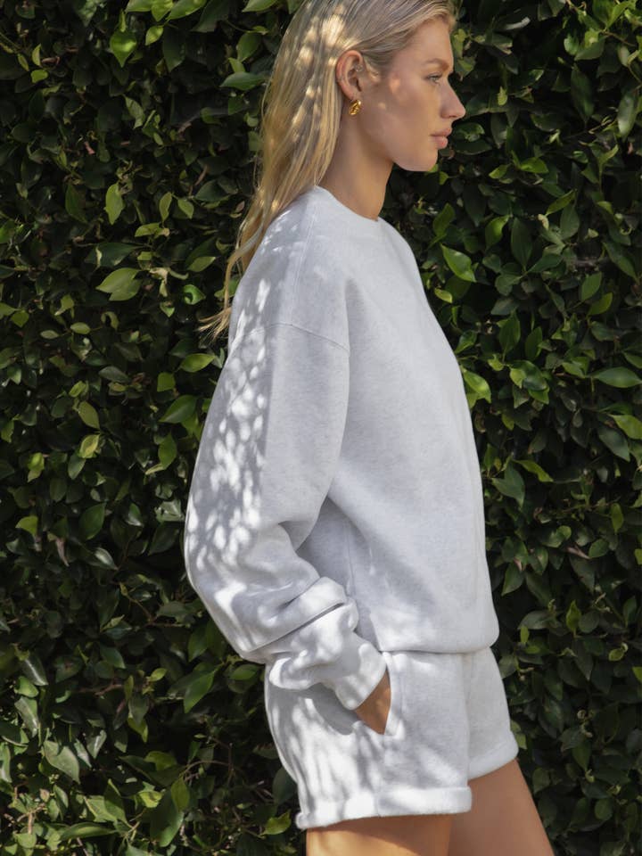 TICTOC - Vente Sweat-shirt – femme - Sweat-shirt à col rond en molleton LANI Cloud6