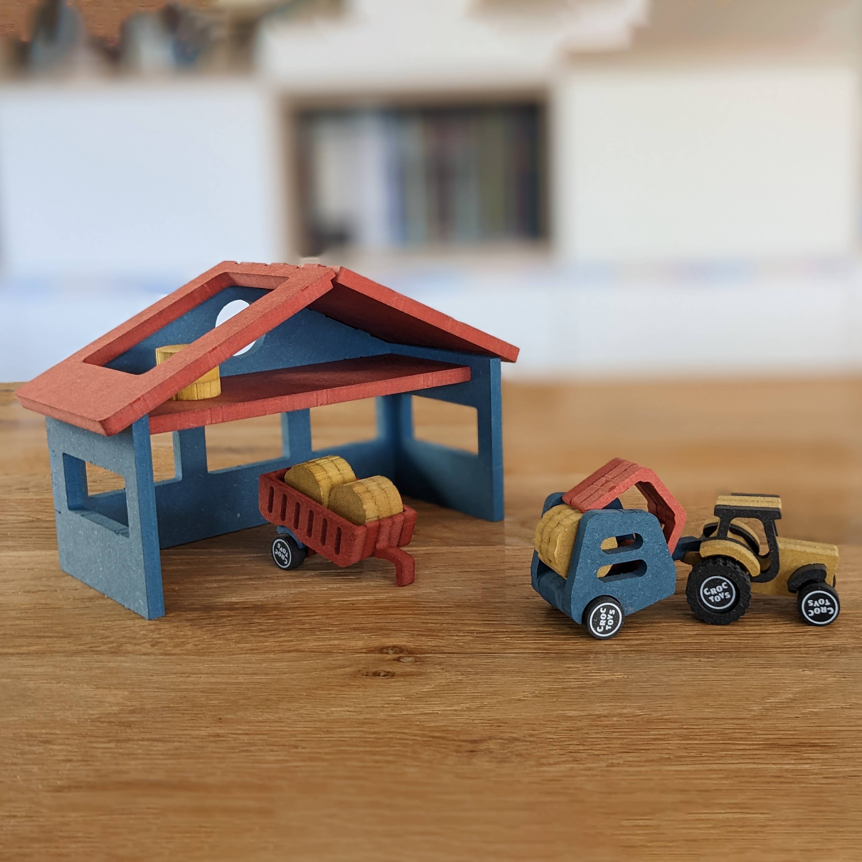 Croctoys - Wholesale Toy Set - Kids - Universe in a kit: NATHAN, the peasant tractor and his farm9