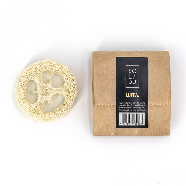 SOLIDU Luffa Compostable Shampoo Holder for wholesale by SOLIDU