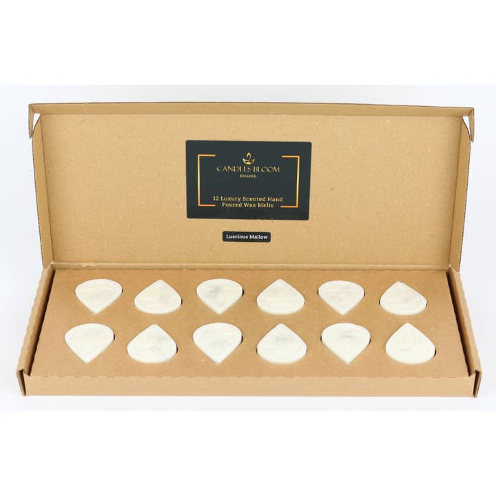 Üppiges Mallow Luxus Duftwachs-Schmelz-Geschenkset für den Großhandel von Candles Bloom Limited