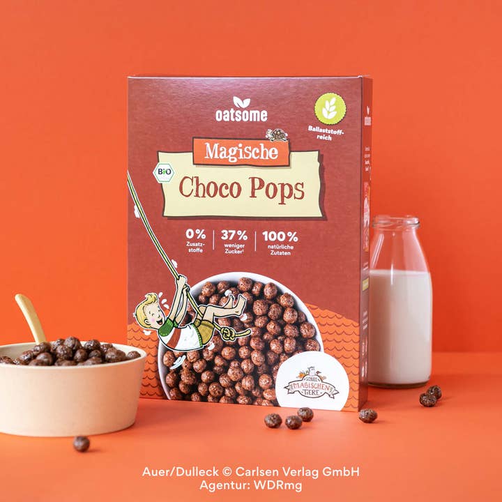 Oatsome – Engroshandel Morgenmadsprodukt – Magiske Choko Pops - øko