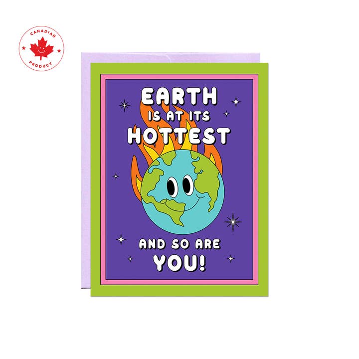 Party Mountain Paper co. - Wholesale Birthday Card - Hottest Earth | Last Chance