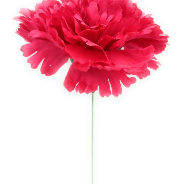 Groot Flamenco Anjer Bloemenhaar · Fuchsia Ø13cm voor wholesale door BRANDELIA